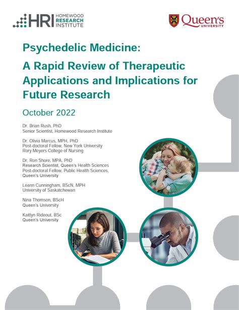 Psychedelic Medicine: A Rapid Review of Therapeutic Applications and Implications for Future ...