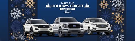 Ford Get Holiday Ready Sales Event - Cleveland Ford Dealership