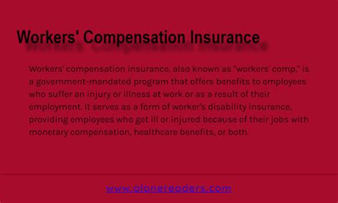 Workers' Compensation Insurance - AloneReaders.com