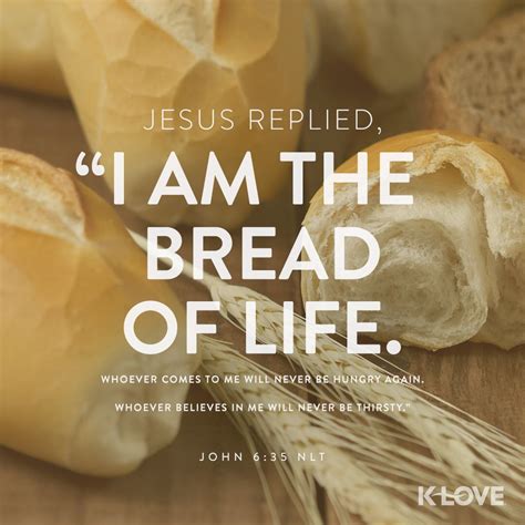 Bible Verses About Jesus Bread Of Life | Images and Photos finder