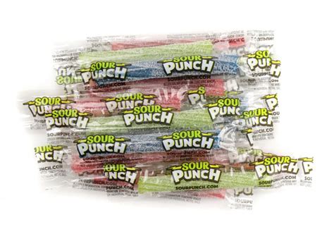 Sour Punch Straws - Rainbow Sour Candy Variety - online candy store