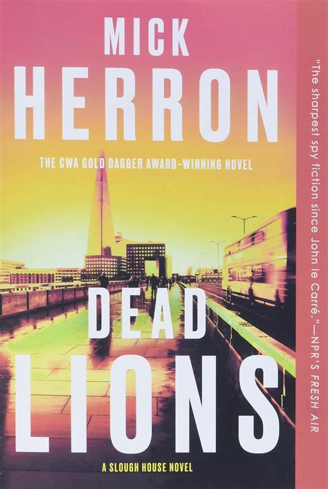 Book Review: Dead Lions, Mick Herron – The Book Lovers' Sanctuary