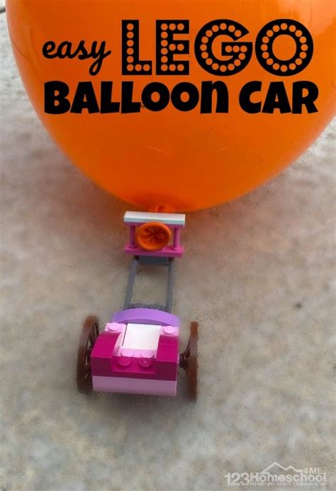 Easy-to-Make LEGO Balloon Car