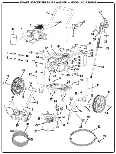 PowerStroke PS80983 Pressure Washer Parts and Accessories- PartsWarehouse