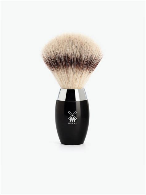 Muhle Kosmo Black Silvertip Fibre Shaving Brush