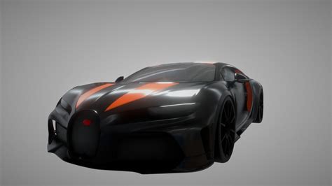 Bugatti Chiron 300+ - Download Free 3D model by Christopher_Gaming [61035ba] - Sketchfab