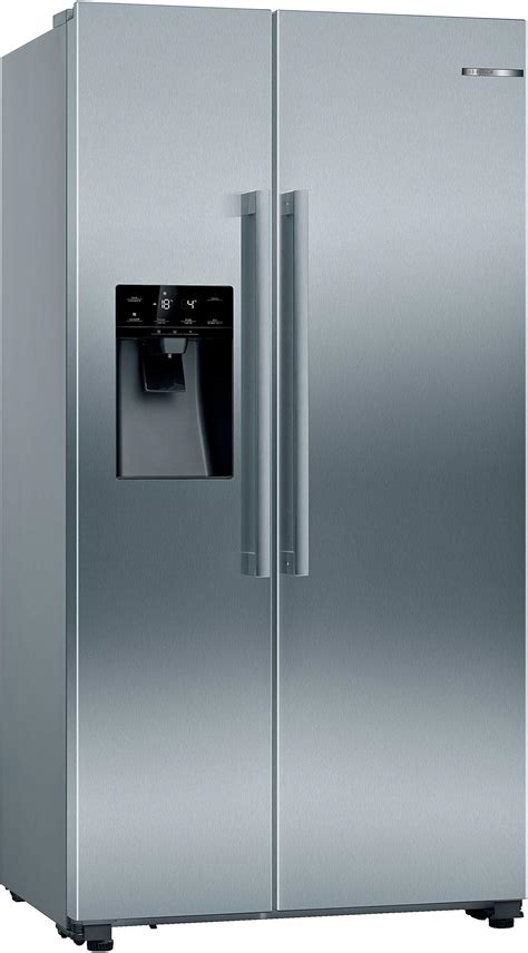 Buy Bosch Serie 6 American Side-by-side Fridge Freezer With Ice & Water Dispenser - Easyclean ...