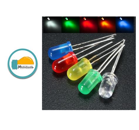 5mm LED Diode Assorted Color – Makerlab Electronics