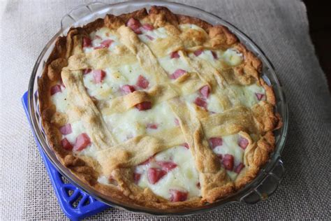 Ham & Cheese Pie | Just A Pinch Recipes