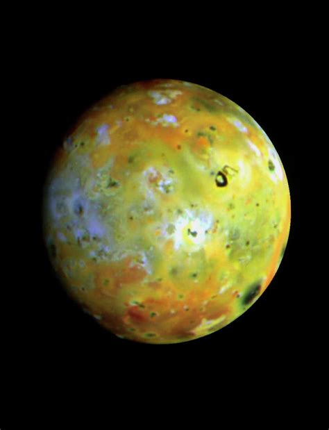 Galileo Image Of Jupiter's Moon Io Photograph by Nasa/science Photo Library - Pixels