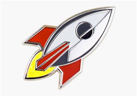 Rocket Emoji Pin - Transparent Background Rocket Emoji , Free ...