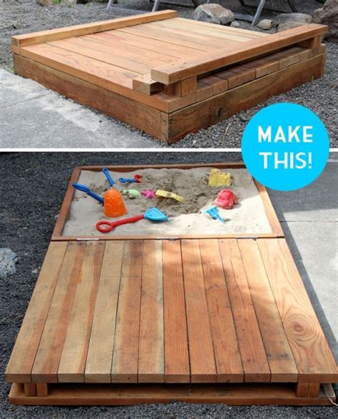 19 Free DIY Sandbox Plans You Can Build Today (with Pictures) | House Grail