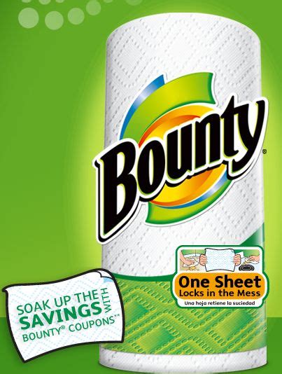 FREE Bounty Paper Towel and Napkin Coupons | Bounty paper towels, Paper towel, How to roll towels