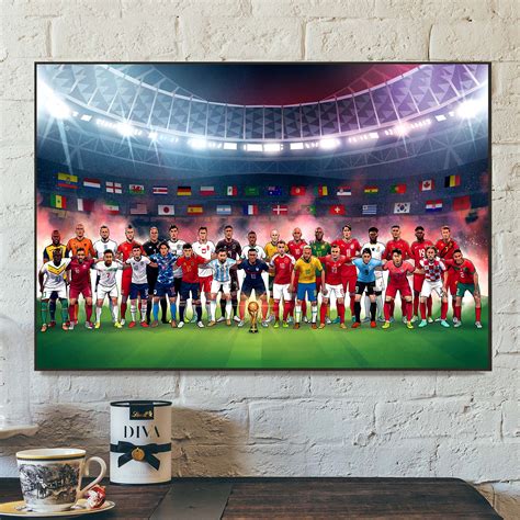 World Cup 2022 WC Qatar The 2022 World Cup Field Is Set Home Decor ...