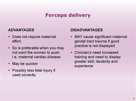 Forceps Delivery | Resource: Tutorial | GLOWM