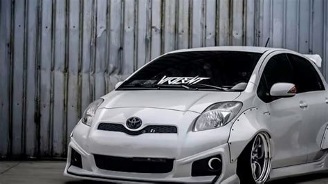 Toyota vitz/ yaris modified - YouTube