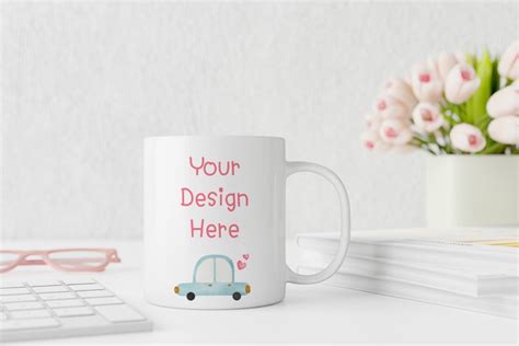 Mug Mockup. White Coffee Mockup. (1353548)