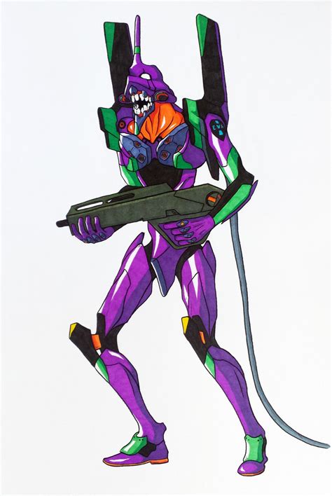 Eva 01 - Evangelion Unit 01 - Berserk by IlCalcolatore on DeviantArt