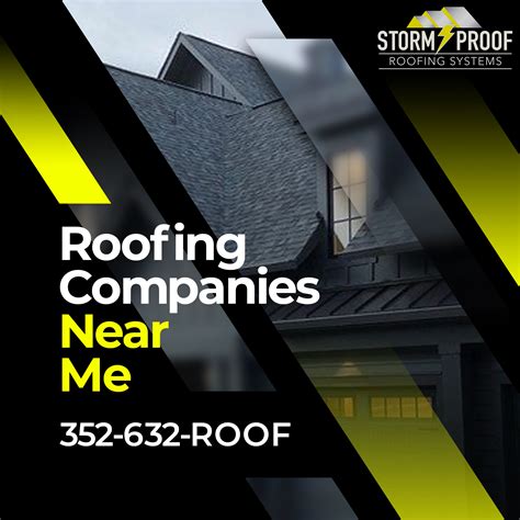 Roofing Companies Near Me