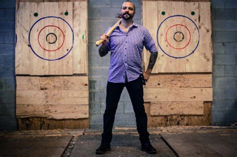 The Backyard Axe Throwing League (Video)