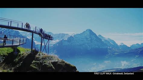 FIRST CLIFF WALK - Grindelwald, Switzerland 2016 - YouTube