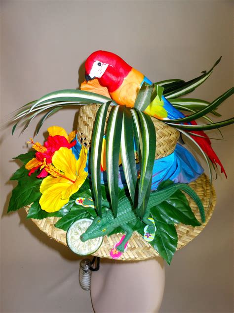 Parrothead hat, Jimmy Buffet, Margaritaville | by HoHo Hats | Pinterest ...