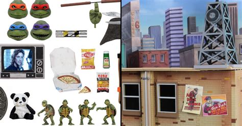 Neca tmnt cartoon street scene diorama - feltoninstitute.com