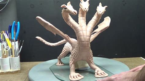 Full Dragon Sculpture, Part 9. Chest-plating and feet. - YouTube