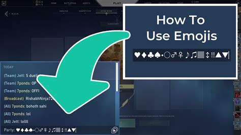Use Emoji In Valorant Chat - YouTube