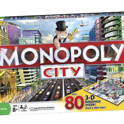 Monopoly City Official Rules & Instructions - Hasbro