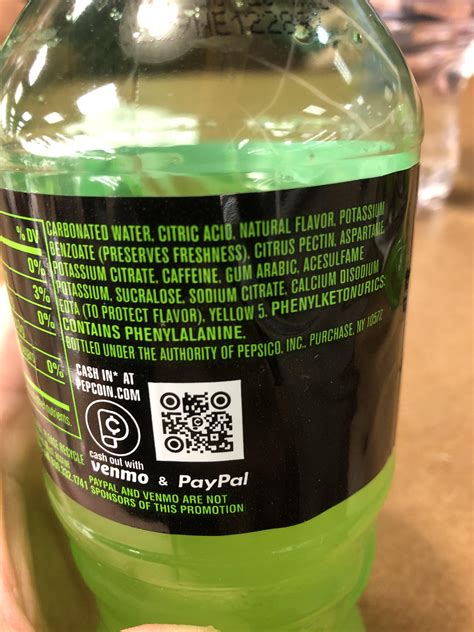 Mt Dew Zero Sugar Ingredient List for those Interested : r/mountaindew