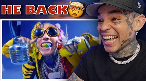 6IX9INE - GINÉ (Official Music Video) [reaction] - YouTube