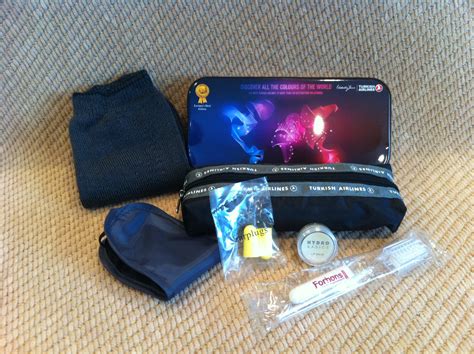 A Look at 3 Turkish Airlines Economy Class Amenity Kits, Plus a ...