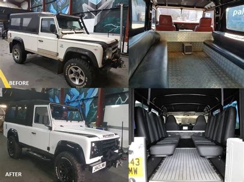 Land Rover Defender Restoration - Viezu