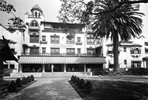 Exterior of the Hollywood Hotel Hollywood, Hollywood Blvd, Hollywood ...