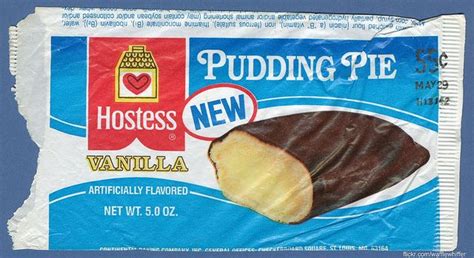 Hostess Pudding Pie - 1986 | Pudding pies, Discontinued food, Retro recipes