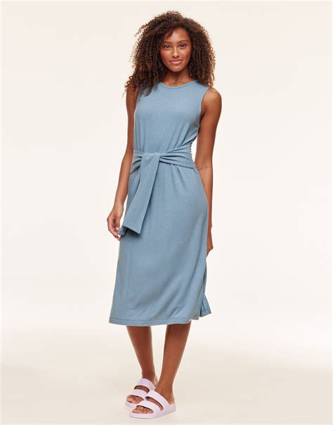 Amare Medium Blue Midi Dress, XS-XL | Adore Me