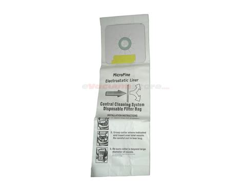 Nutone 3 Pack Central Vacuum Bags | eVacuumStore.com