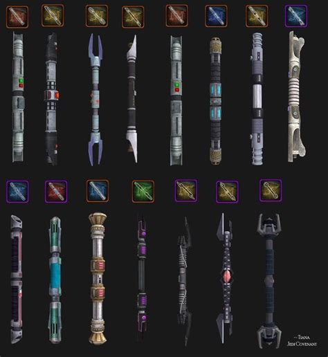 SWTOR double bladed hilt designs: Lightsaber Hilt, Fandom Starwars, Lightsaber Google ...