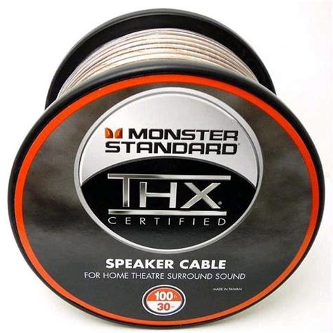 Monster® THX Speaker Cable, 100ft (New)