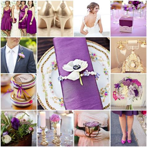 Purple, Pink & Gold | The Blushing Bride