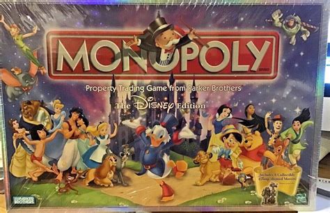 Monopoly Disney Edition 2001 Free Shipping NIB | #4562620548