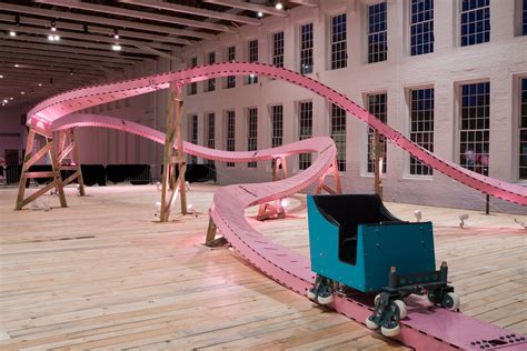 Ride EJ Hill’s Bubblegum Pink Roller Coaster Through a Mass MoCA ...