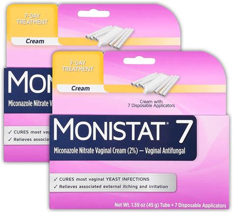 Monistat 7-Day Yeast Infection Treatment for Women, Cream with ...