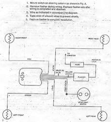 Wiring Diagram For Turn Signal Switch For Peterson Combination Stop And Turn Signal Lights ...