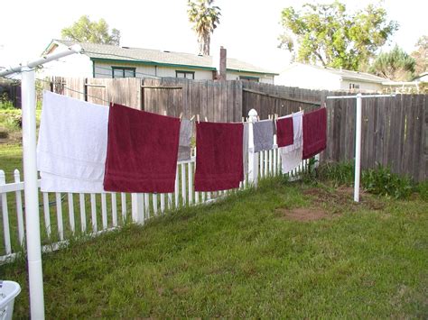 Tuesday Mornings: A Backyard Clothesline