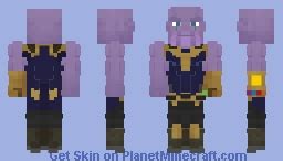 Avengers Infinity War - Thanos Minecraft Skin