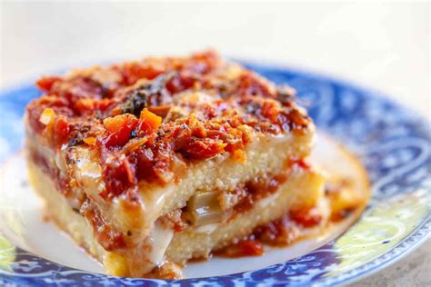 Polenta Casserole with Fontina and Tomato Sauce | Recipe | Baked ...