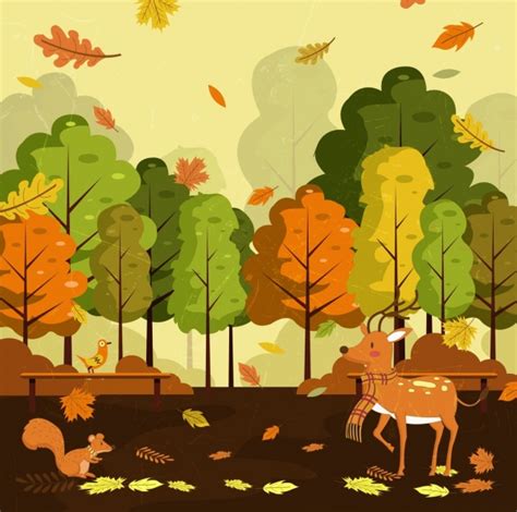 autumn art illustration drawing