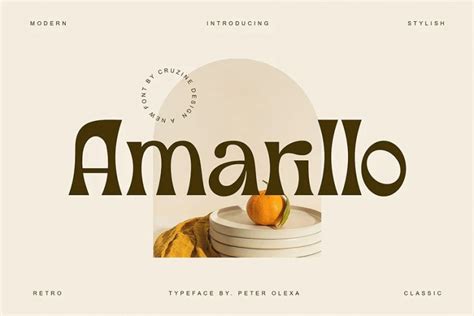 Amarillo Font - Free Font